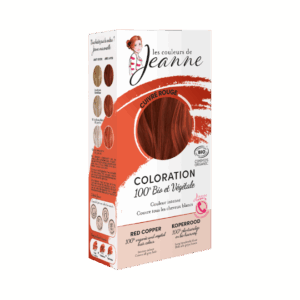 Coloration végétale cuivré rouge - Les couleurs de Jeanne
